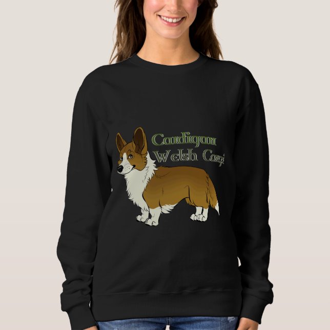 Camiseta Cardigan Welsh Corgi Red Ative (Frente)