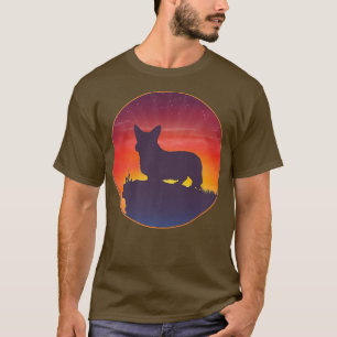 Camiseta Cardigan Welsh Corgi Sunset