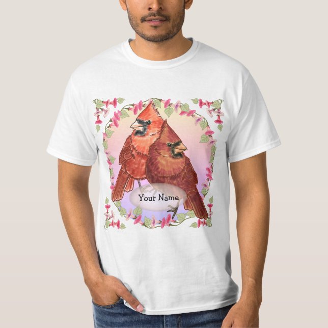 Camiseta Cardinais Florais (Frente)