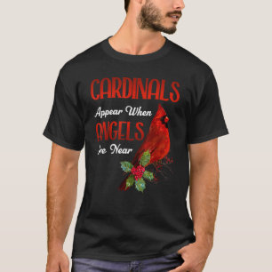 Camiseta Cardinais Incríveis Aparecem Quando Anjos Estão Pe