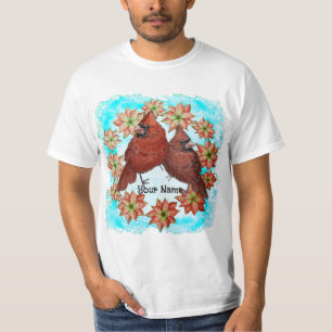 Camiseta Cardinais Poinsettias