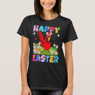 Camiseta Cardinal Felz pascoa de aves coelho Páscoa cardina