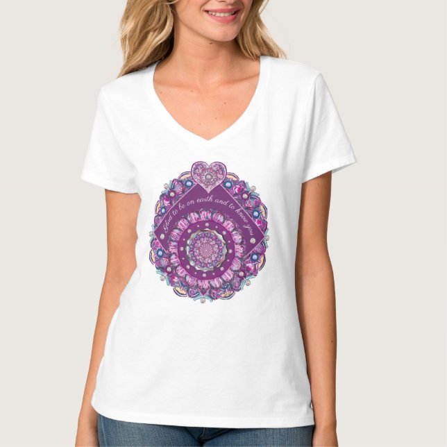 Camiseta Cardinal Red Rosace (Frente)