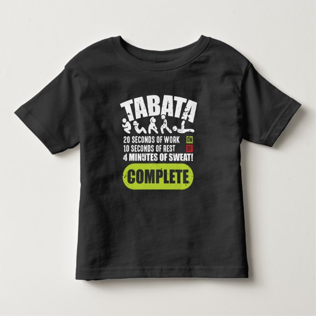 Camiseta Cardio de Malhação de Bootcamp Tabata Workout (Frente)