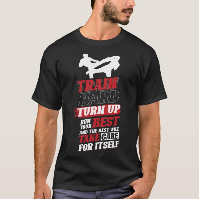 Camiseta Cardio Kickboxing Design For Kickboxer  (Frente)