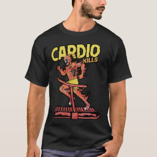 Camiseta Cardio Matares Skeleton Skull Running Marathon