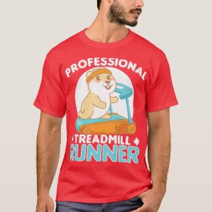 Camiseta Cardio T do Runner da Corrida da Esteira em Execuç