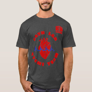 Camiseta Cardiologia Código do Laboratório de Cath Cardí