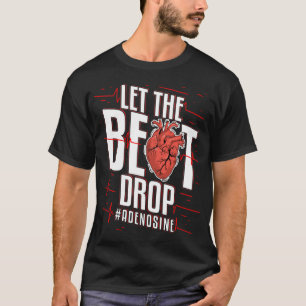 Camiseta Cardiologista Da Enfermeira Cardíaca Deixou O Pres