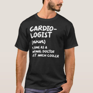 Camiseta Cardiologista Definição Cardíaca Médico Cardiologi