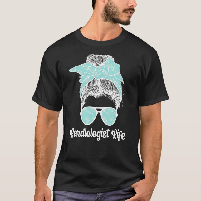 Camiseta Cardiologista Life Cardiology Cardiologistas (Frente)