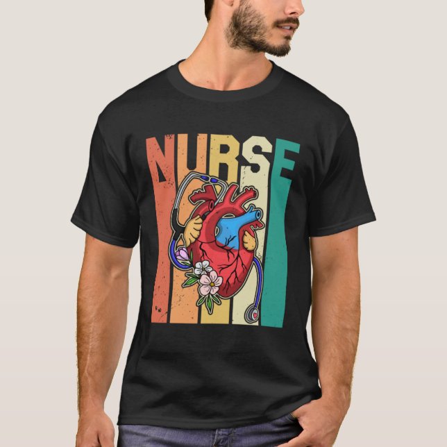 Camiseta Cardiology Cardiologist Cardiograph Nurse Professi (Frente)