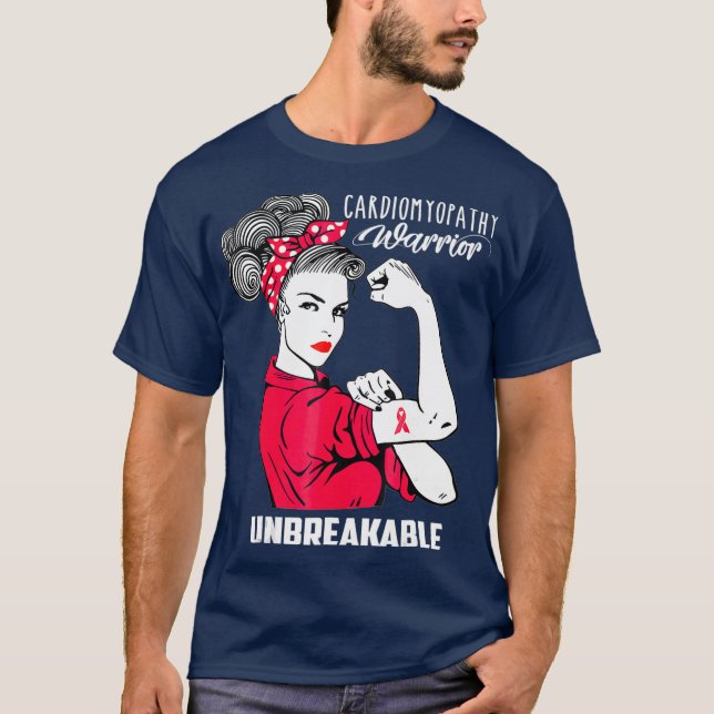 Camiseta Cardiomiopatia Guerreiro Sensibilização Inseparáve (Frente)