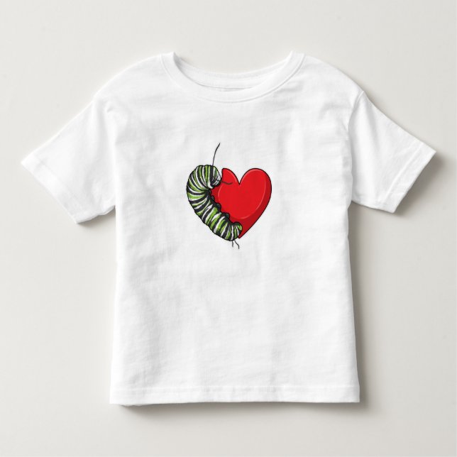 Camiseta Cardiopatias de Amor de Lagarta (Frente)