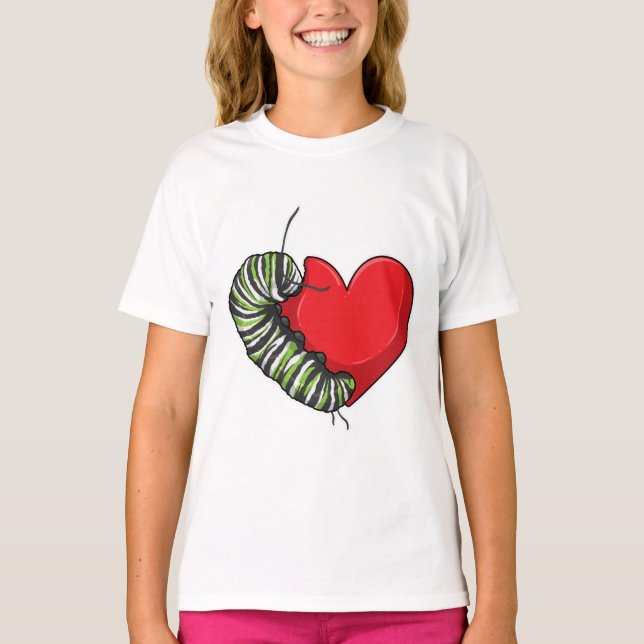Camiseta Cardiopatias de Amor de Lagarta (Frente)
