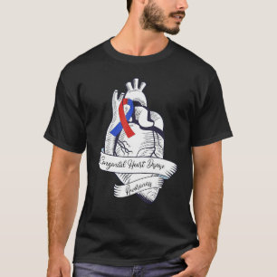 Camiseta Cardiopatias Sensibilização para a DCC pelo Guerre