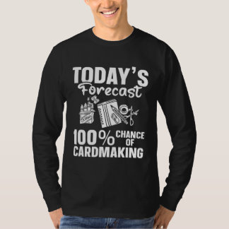 Camiseta Cardmaking Card Maker Stamps Dies Crafting