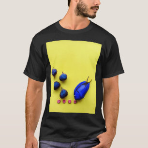 Camiseta cardume de peixe cirurgião azul