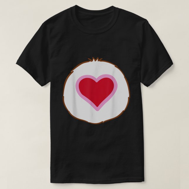 Camiseta Care Bears TenderHeart Belly (Frente do Design)