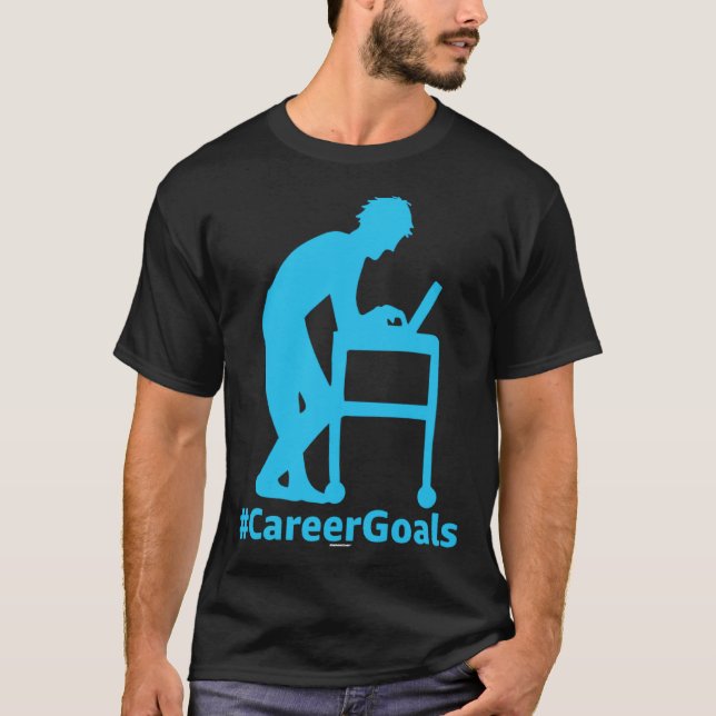 Camiseta CareerGoals Work Swagazon AM OPS PA Career Goals L (Frente)
