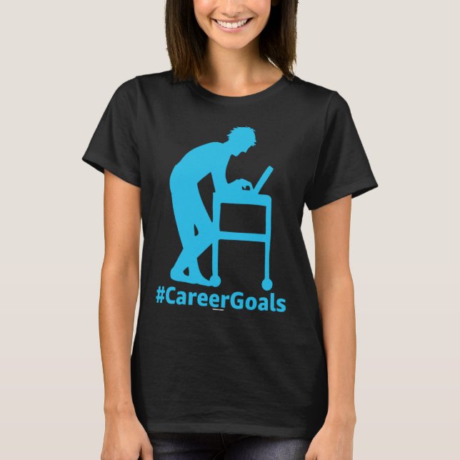 Camiseta CareerGoals Work Swagazon AM OPS PA Career Goals L (Frente)