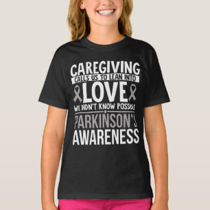 Camiseta Caregiving Nos Chama Para Nos Acarentar Em Parkins