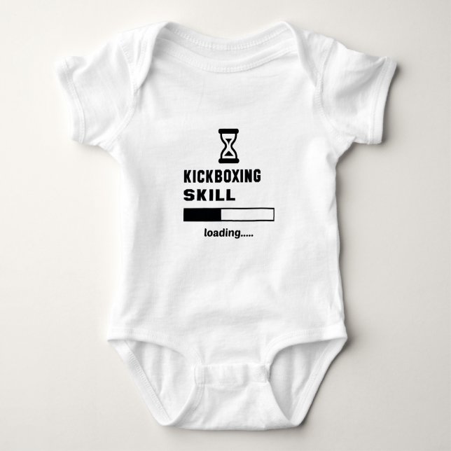Camiseta Carga da habilidade de Kickboxing ...... (Frente)