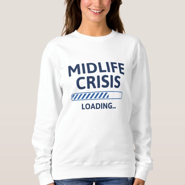 Camiseta Carga de Crise da Midlife (Frente)
