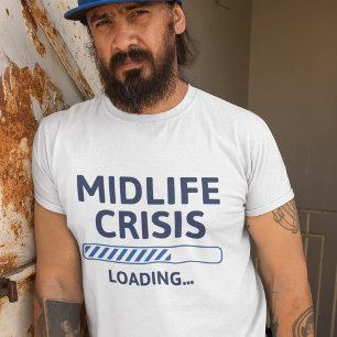 Camiseta Carga de Crise da Midlife