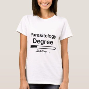 Camiseta Carga do grau de parasitologia