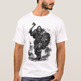 Camiseta Carga do Guerreiro Viking – Batalha de Tinta
