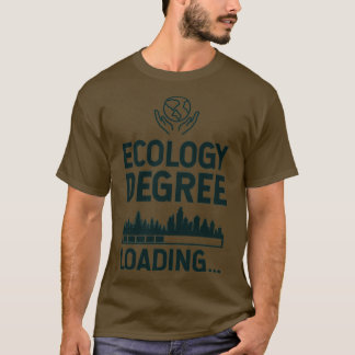 Camiseta Carga do nível de ecologia