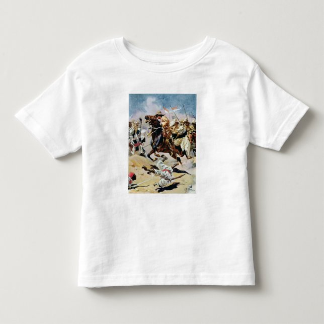 Camiseta Carga dos 2øs lanceiros em Omdurman (Frente)