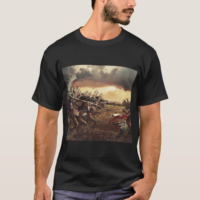 Camiseta Carga dos Hussars Alados (Frente)