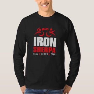 Camiseta Carga Inspirada no Triatleta do Iron Sherpa Triatl