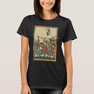 Camiseta Cargas de Cavalos, Codex Manesse do século 14