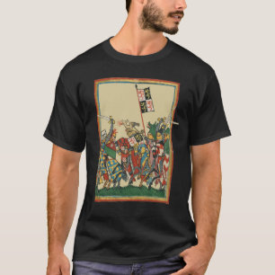 Camiseta Cargas de Cavalos, Codex Manesse do século 14