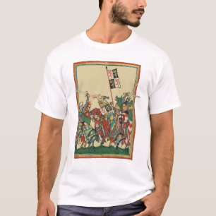 Camiseta Cargas de Cavalos, Codex Manesse do século 14