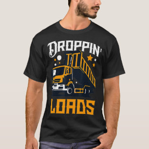 Camiseta Cargas de Entrega de Driver de Caminhão Engraçado