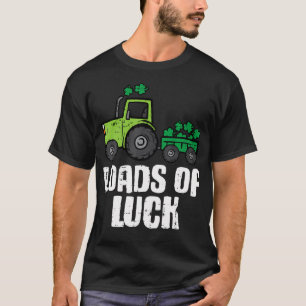 Camiseta Cargas de Trator do Dia de São Patrício Sorte Cami