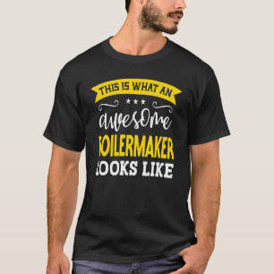 Camiseta Cargo Boilermaker Título do Funcionário Funny Work