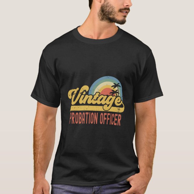Camiseta Cargo de Profissão de Oficial de Probabilidade (Frente)