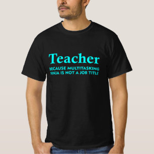 Camiseta Cargo Engraçado De Professora Para Presentes