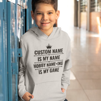 Camiseta Cargo Engraçado Personalizado e Nome do Hobby