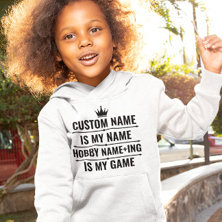 Camiseta Cargo Engraçado Personalizado e Nome do Hobby