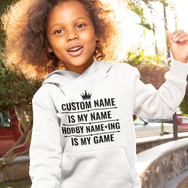 Camiseta Cargo Engraçado Personalizado e Nome do Hobby (Criador carregado)