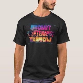 Camiseta Cargo Técnico de Manutenção Aeronáutica Título Sun