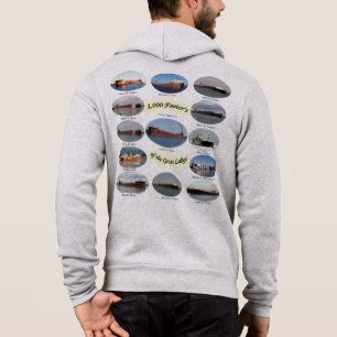 Camiseta cargueiro de 1.000 pés nos grandes lagos