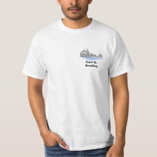 Camiseta Cargueiro dos Lagos excelentes Carl D. Bradley