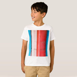 Camiseta Caribe cores - abstrato